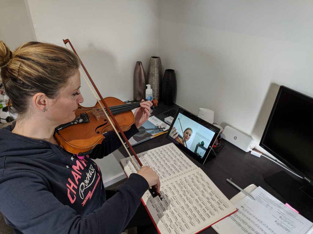 Online Violin Lessons - Keeping Your Progress Up